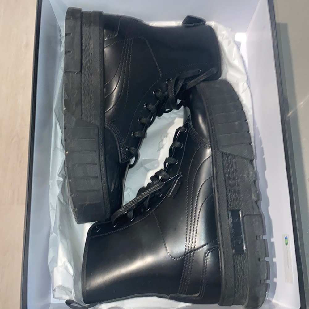 Puma x Dua Lipa Black Mayze Boots